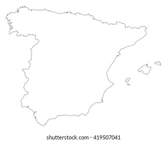 Map - Spain