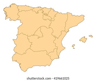 Map - Spain