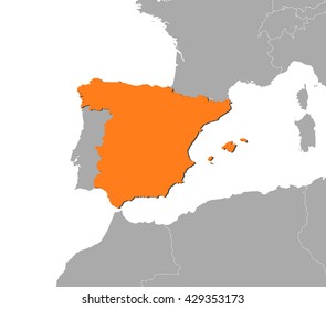 Map - Spain