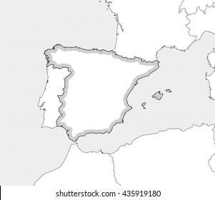 Map - Spain