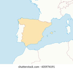 Map - Spain