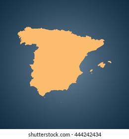 map of Spain