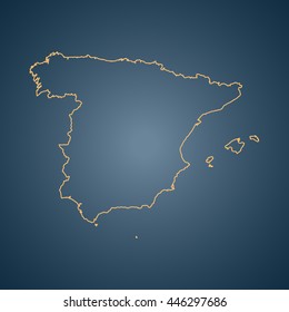 map of Spain