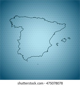 map of Spain