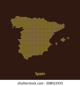 map of Spain