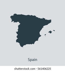 map of Spain