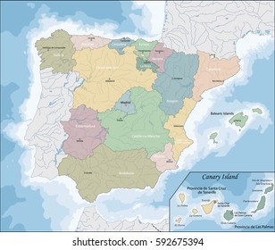 Map of Spain