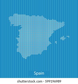 map of Spain