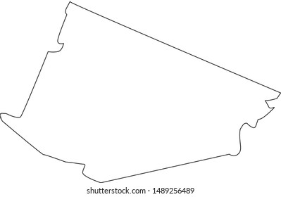 Map Of Spencer County In The State Of Kentucky