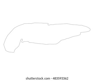 Map of Spiekeroog
