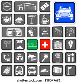 map squared icons - legend