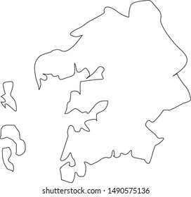map of st Somerset County in state of Maryland