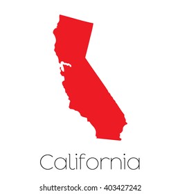 A Map of the the state California