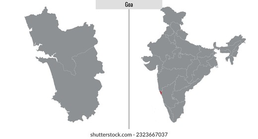 map of  state of India and location on Indian map