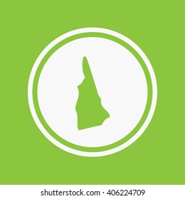 A Map of the the state New Hampshire