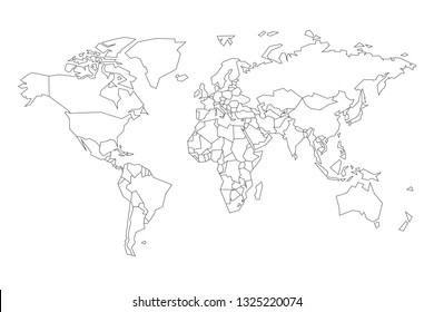 Map stylized triangle polygonal model