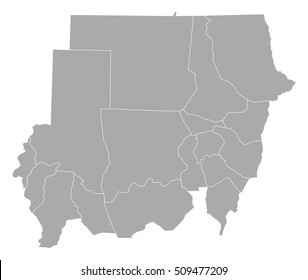 Map - Sudan, West Darfur