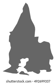 Map - Sud-Comoe (Ivory Coast)