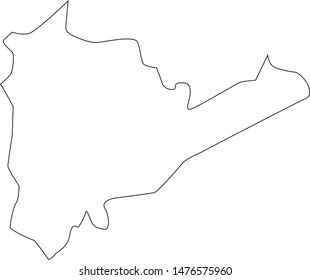 Map of Sumter County in the state of South Carolina