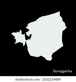 Mapa de Bloco Surajgarha, Distrito de Lakhisarai, Estado de Bihar, República da Índia, Governo de Bihar, Território indiano, Índia Oriental, política, aldeia, turismo