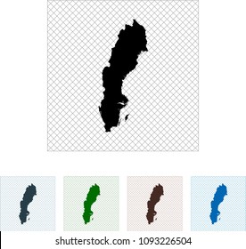 map of Sweden