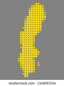 Map of Sweden