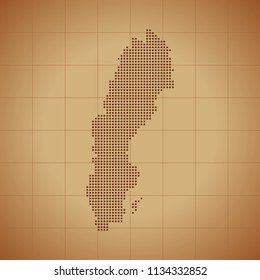 map of Sweden