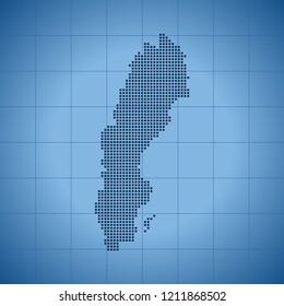 map of Sweden