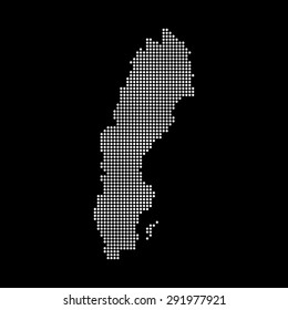 map of Sweden