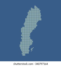map of Sweden