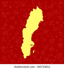 map of Sweden