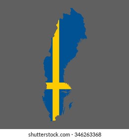 map of Sweden