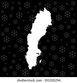 map of Sweden