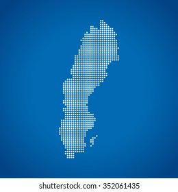 map of Sweden