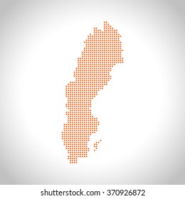 map of Sweden