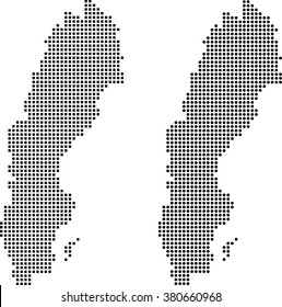 map of Sweden