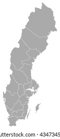 Map - Sweden