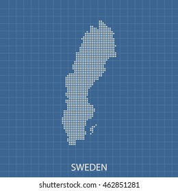 map of Sweden