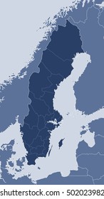 Map - Sweden