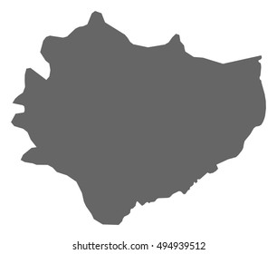 Map - Swietokrzyskie (Poland)