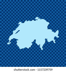 map of Switzerland