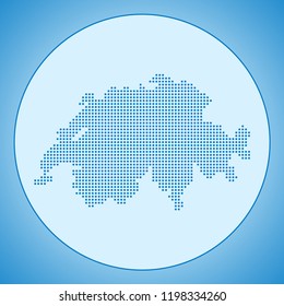 map of Switzerland