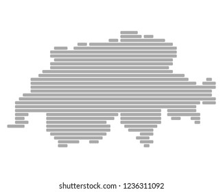 Map of Switzerland
