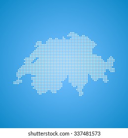 map of Switzerland