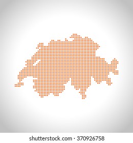 map of Switzerland
