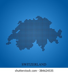 map of Switzerland