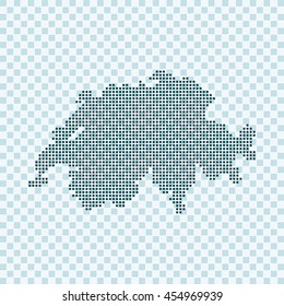 map of Switzerland