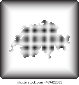 map of Switzerland