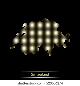 map of Switzerland