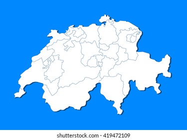 Map - Swizerland
